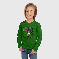 Лонгслив детский NBA Celtics, цвет: 3D-принт — фото 2
