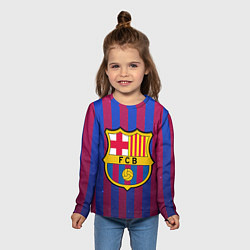 Лонгслив детский Barcelona, цвет: 3D-принт — фото 2