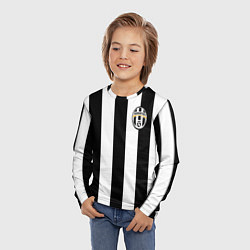 Лонгслив детский Juventus: Vidal, цвет: 3D-принт — фото 2