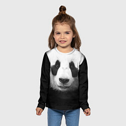 Лонгслив детский Взгляд панды, цвет: 3D-принт — фото 2