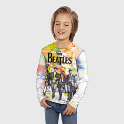 Лонгслив детский The Beatles: Colour Spray, цвет: 3D-принт — фото 2