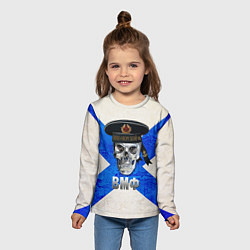 Лонгслив детский ВМФ, цвет: 3D-принт — фото 2