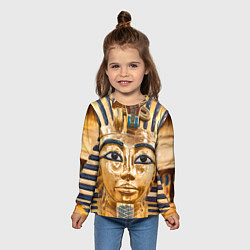 Лонгслив детский Фараон, цвет: 3D-принт — фото 2
