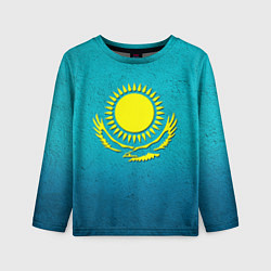 Детский лонгслив Флаг Казахстана