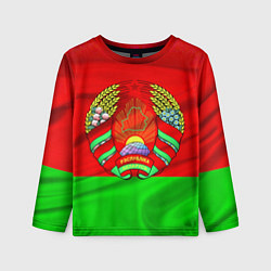Лонгслив детский Белорусский герб, цвет: 3D-принт