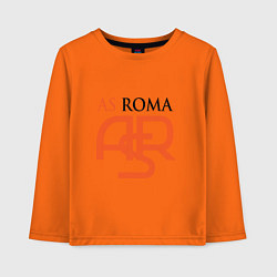 Лонгслив хлопковый детский Roma ASR, цвет: оранжевый
