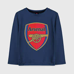 Лонгслив хлопковый детский Arsenal FC, цвет: тёмно-синий