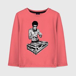 Детский лонгслив Брюс Ли Dj