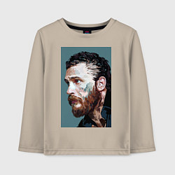 Лонгслив хлопковый детский Том Харди Ван Гога, цвет: миндальный