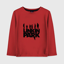 Лонгслив хлопковый детский Linkin Park, цвет: красный
