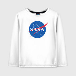 Лонгслив хлопковый детский NASA: Sasa, цвет: белый