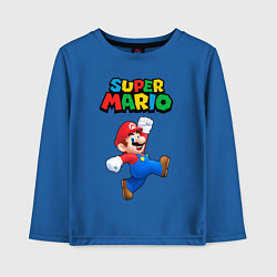 Детский лонгслив Super Mario