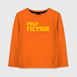 Лонгслив хлопковый детский Pulp Fiction, цвет: оранжевый