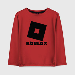 Лонгслив хлопковый детский ROBLOX, цвет: красный