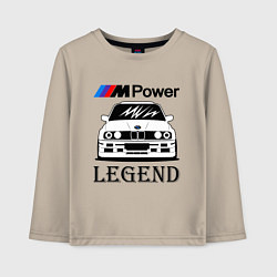 Детский лонгслив BMW Power LEGEND