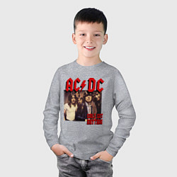 Лонгслив хлопковый детский Girls got the rhythm, цвет: меланж — фото 2