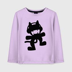 Лонгслив хлопковый детский MONSTERCAT, цвет: лаванда