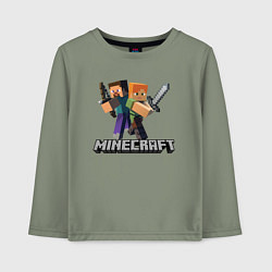 Детский лонгслив MINECRAFT