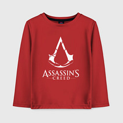 Лонгслив хлопковый детский Assassin’s Creed, цвет: красный