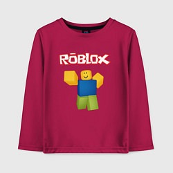Лонгслив хлопковый детский ROBLOX, цвет: маджента