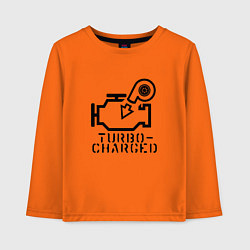 Детский лонгслив Turbo Charged