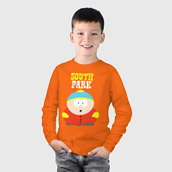 Лонгслив хлопковый детский SOUTH PARK, цвет: оранжевый — фото 2