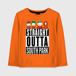 Лонгслив хлопковый детский SOUTH PARK, цвет: оранжевый