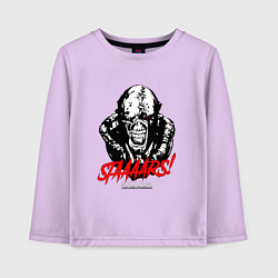 Лонгслив хлопковый детский STAAAAARS!, цвет: лаванда