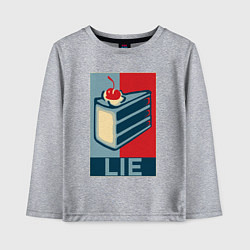 Лонгслив хлопковый детский PORTAL, цвет: меланж