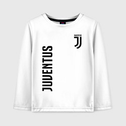 Лонгслив хлопковый детский JUVENTUS, цвет: белый