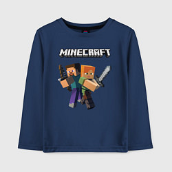 Детский лонгслив MINECRAFT