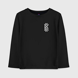 Лонгслив хлопковый детский Кайри Ирвинг, цвет: черный
