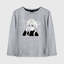 Детский лонгслив Killua Hunter x Hunter Киллуа