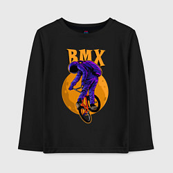 Детский лонгслив BMX - moon - space