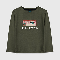 Детский лонгслив Zero two