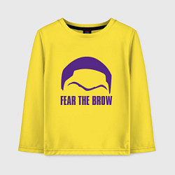 Детский лонгслив Lakers - Fear The Brow