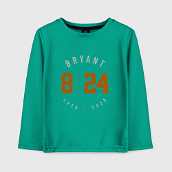 Лонгслив хлопковый детский Kobe Bryant, цвет: зеленый