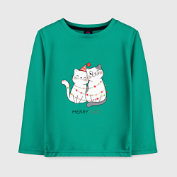Детский лонгслив Merry Cat