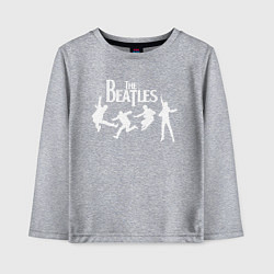 Лонгслив хлопковый детский The Beatles, цвет: меланж