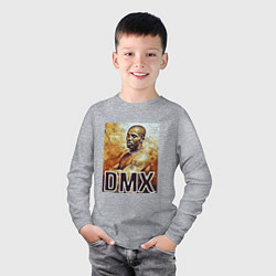 Лонгслив хлопковый детский DMX on Fire, цвет: меланж — фото 2