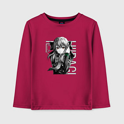 Лонгслив хлопковый детский Шиноа Хираги Последний Серафи, цвет: маджента
