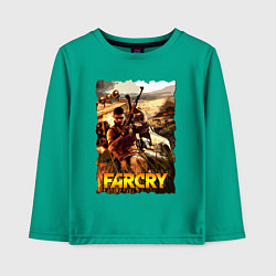 Лонгслив хлопковый детский FARCRY Fortune’s, цвет: зеленый