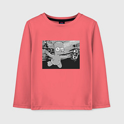 Детский лонгслив Simpsons x Nirvana