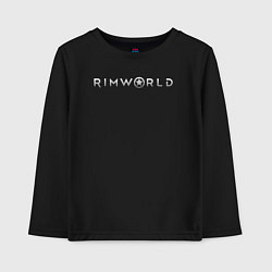 Детский лонгслив RimWorld logo