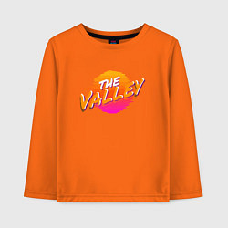 Лонгслив хлопковый детский The Valley - Suns, цвет: оранжевый