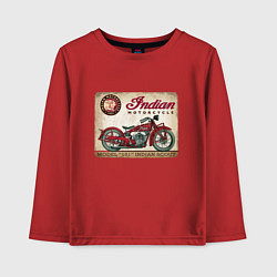 Детский лонгслив Indian motorcycle 1901
