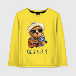 Детский лонгслив CHILL & FUN