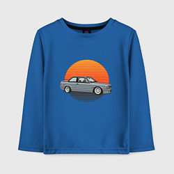 Лонгслив хлопковый детский BMW Sun, цвет: синий