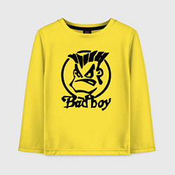 Лонгслив хлопковый детский Bad boy Hype, цвет: желтый