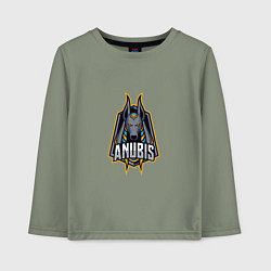 Детский лонгслив God Anubis